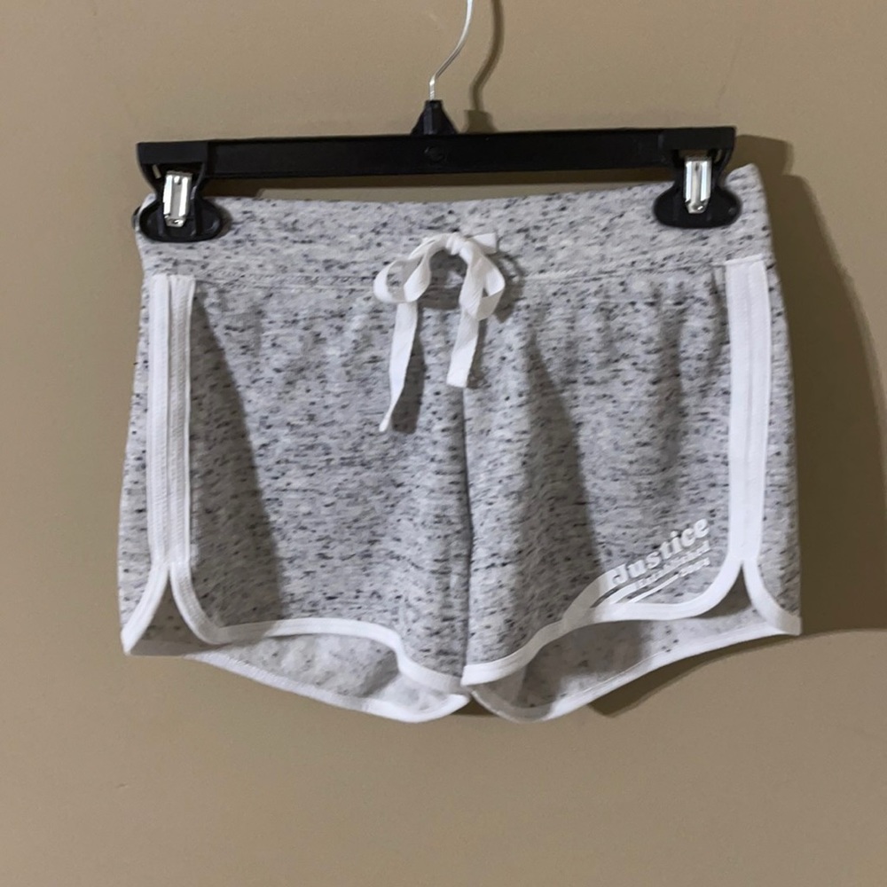 NWT Justice Dolphin Grey Shorts